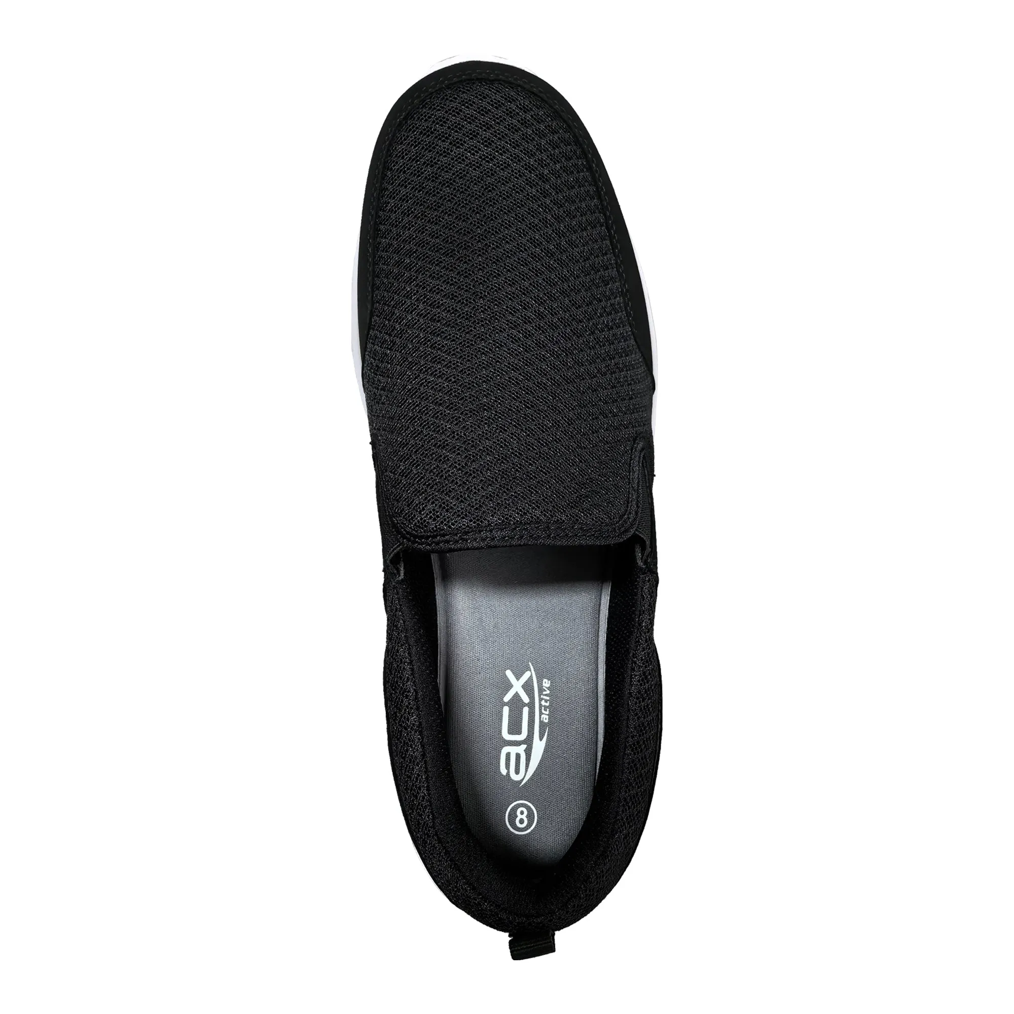 ACX Active Men's Memory Foam Basic Slip-On's
