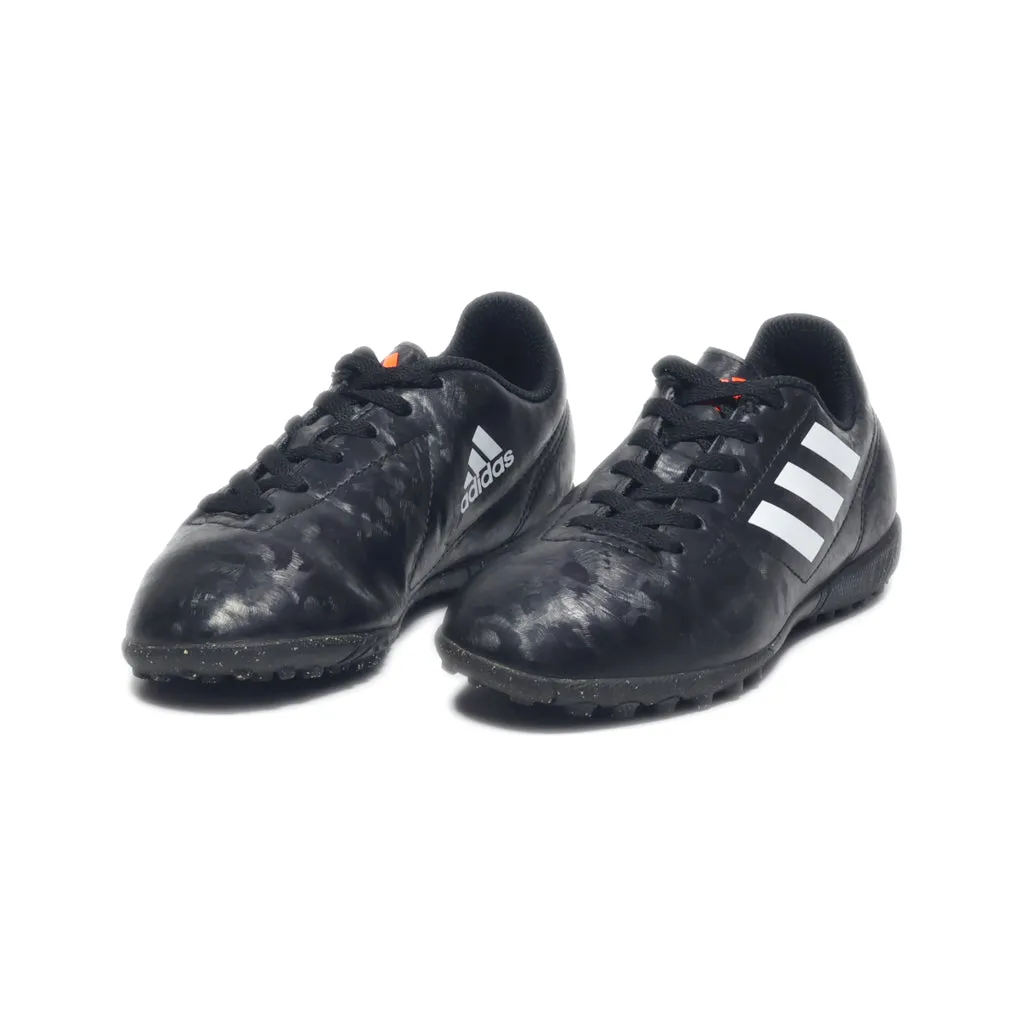 Adidas Conquisto Sport Shoes Leather Black Colour For Kids