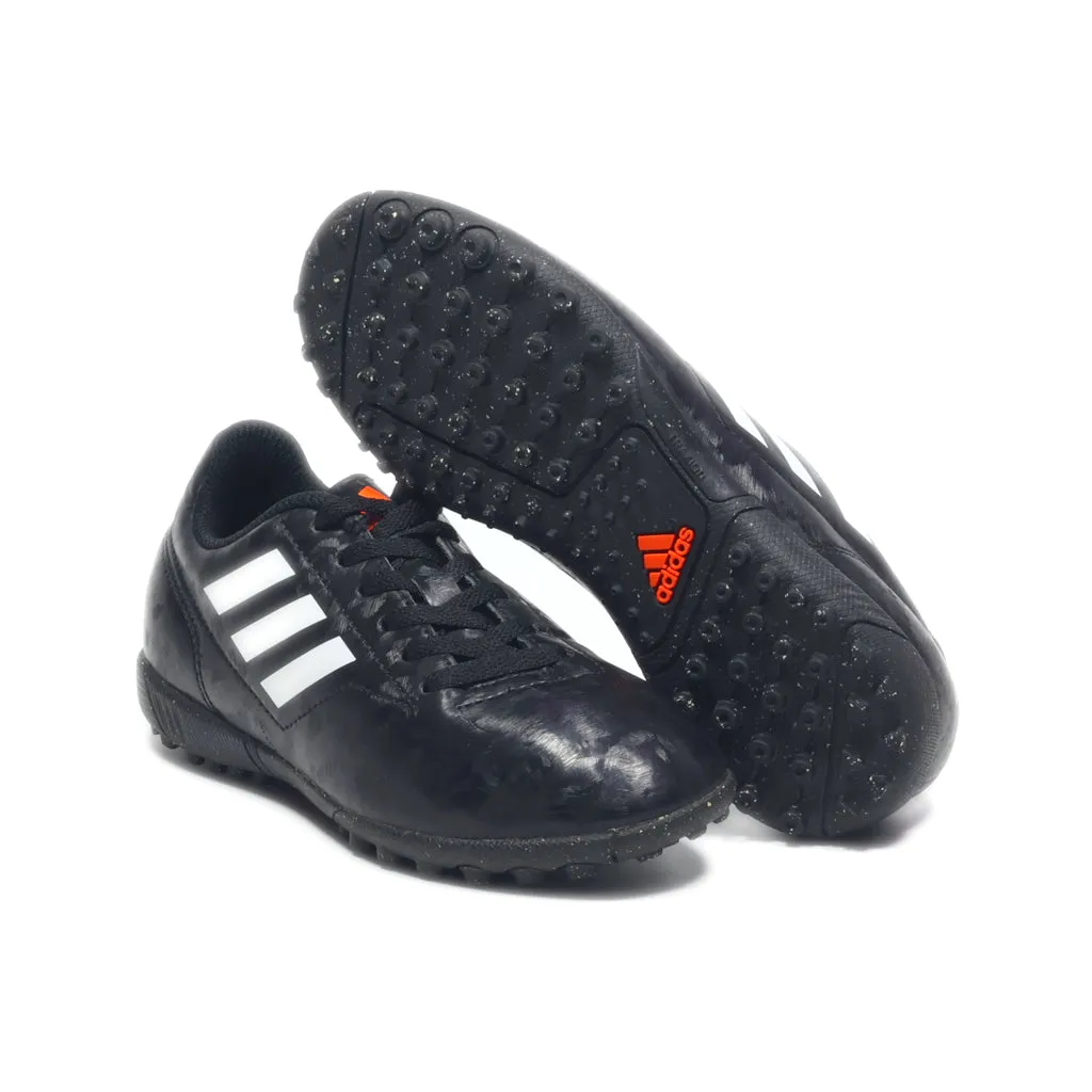 Adidas Conquisto Sport Shoes Leather Black Colour For Kids