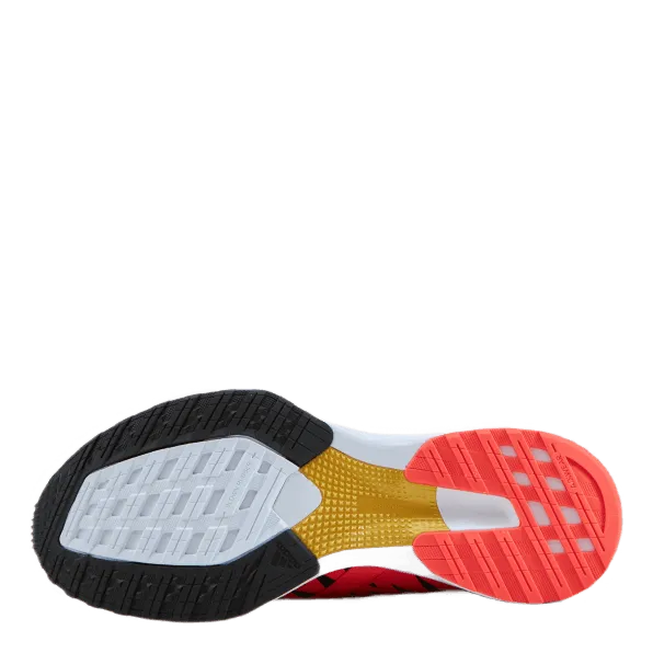 Adizero RC 3 Shoes Solar Red / Gold Metallic / Core Black