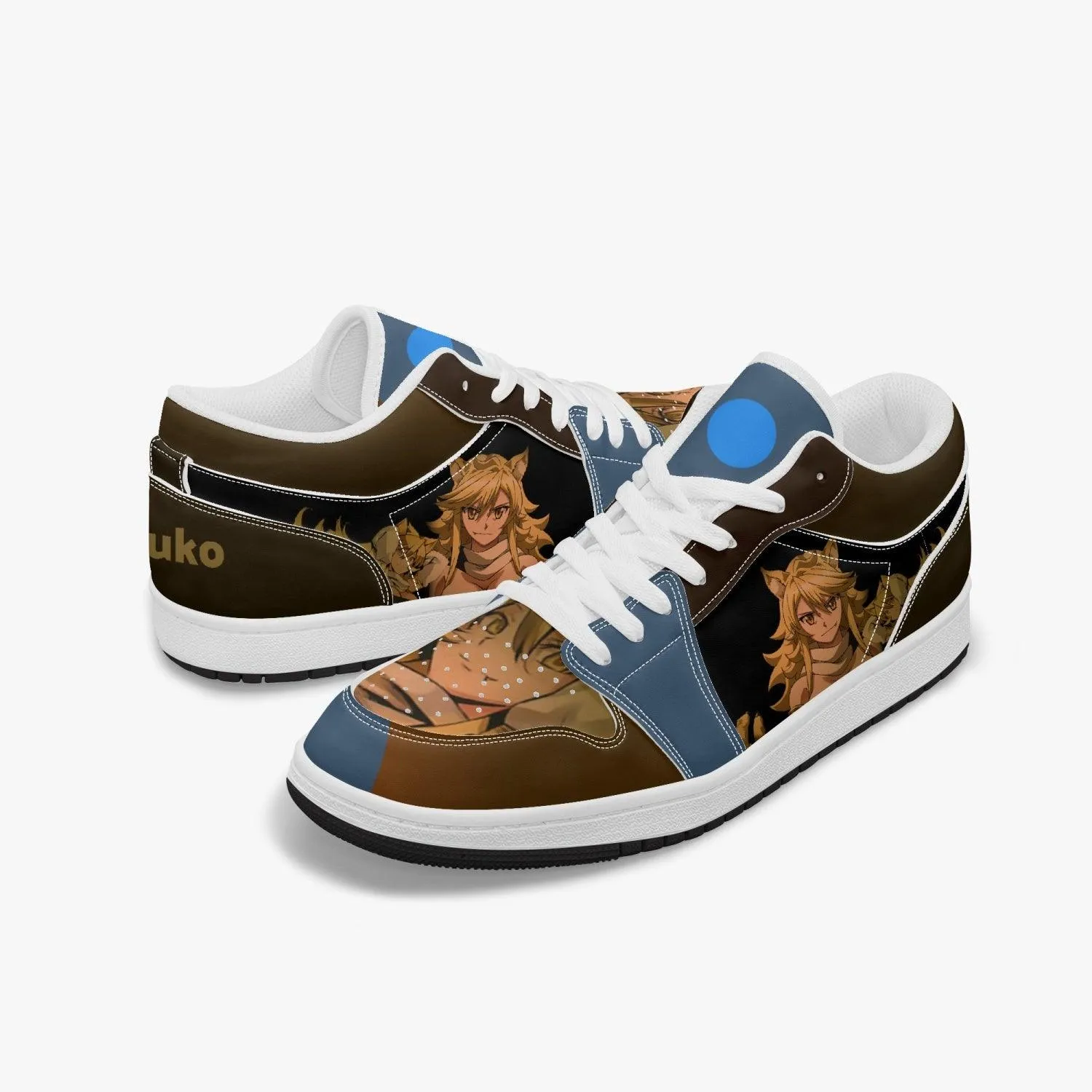 Akame Ga Kill Leone JD1 Low Anime Shoes