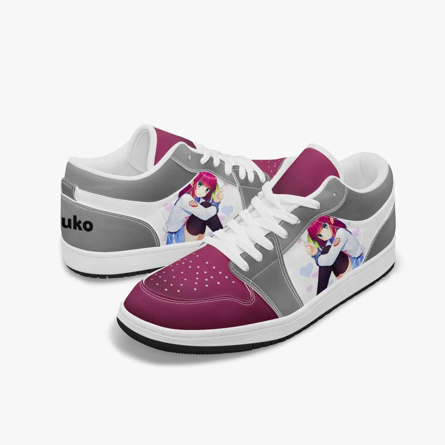 Angel Beats Yuri JD1 Low Anime Shoes