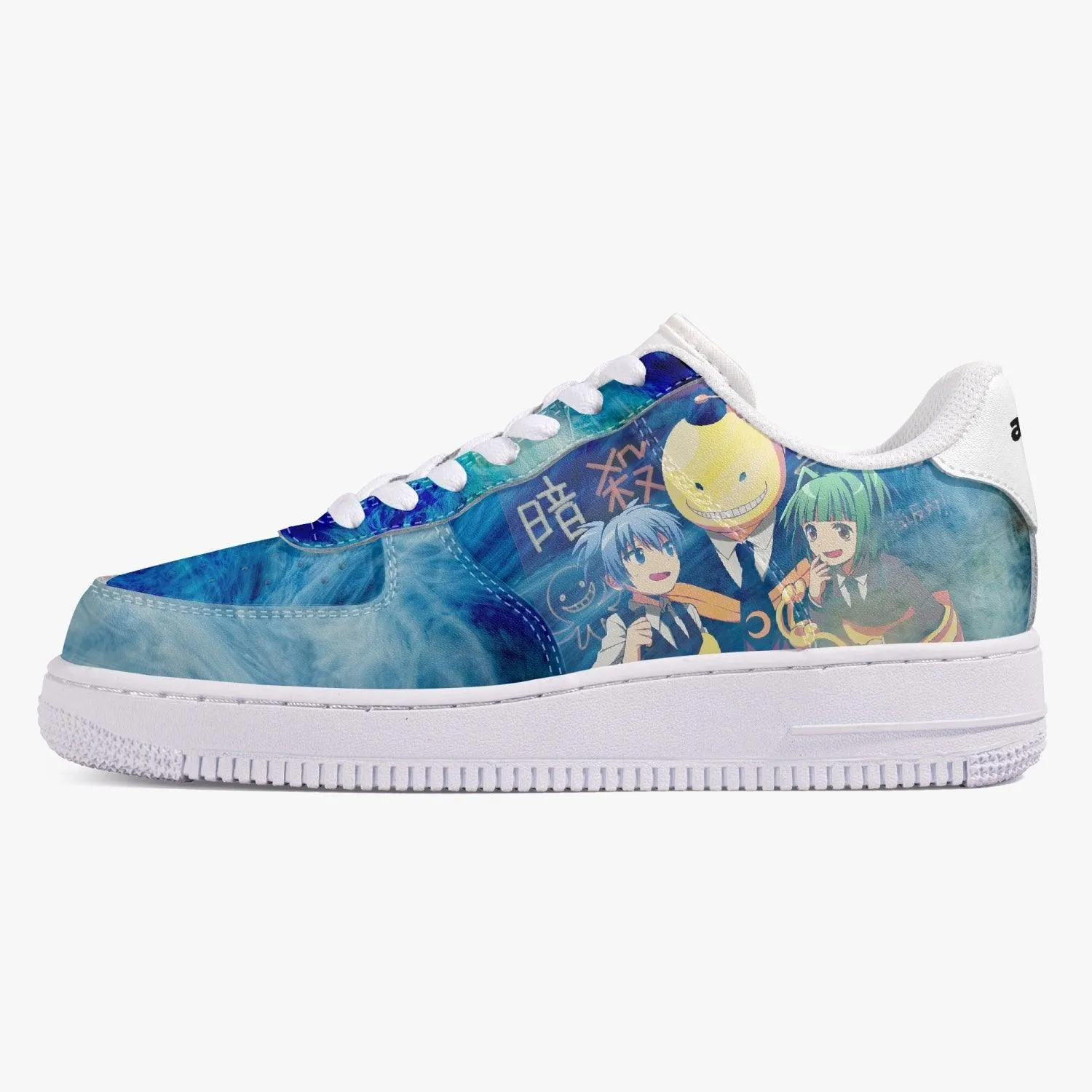 Assassination Classroom Koro sensei with Nagisa Shiota & Kayano Kaede AF1 Anime Shoes