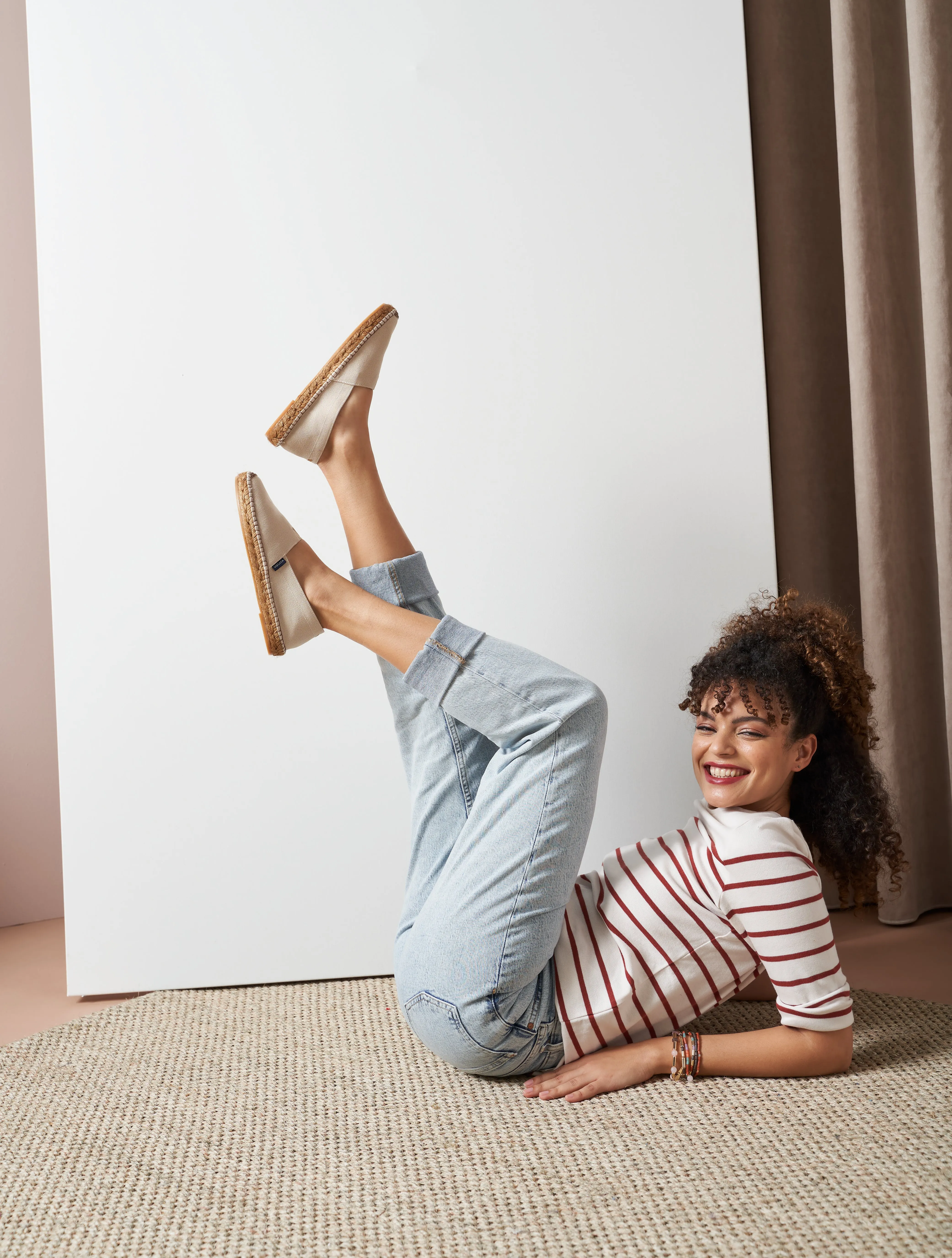 Barceloneta Canvas Espadrille Flats by Viscata