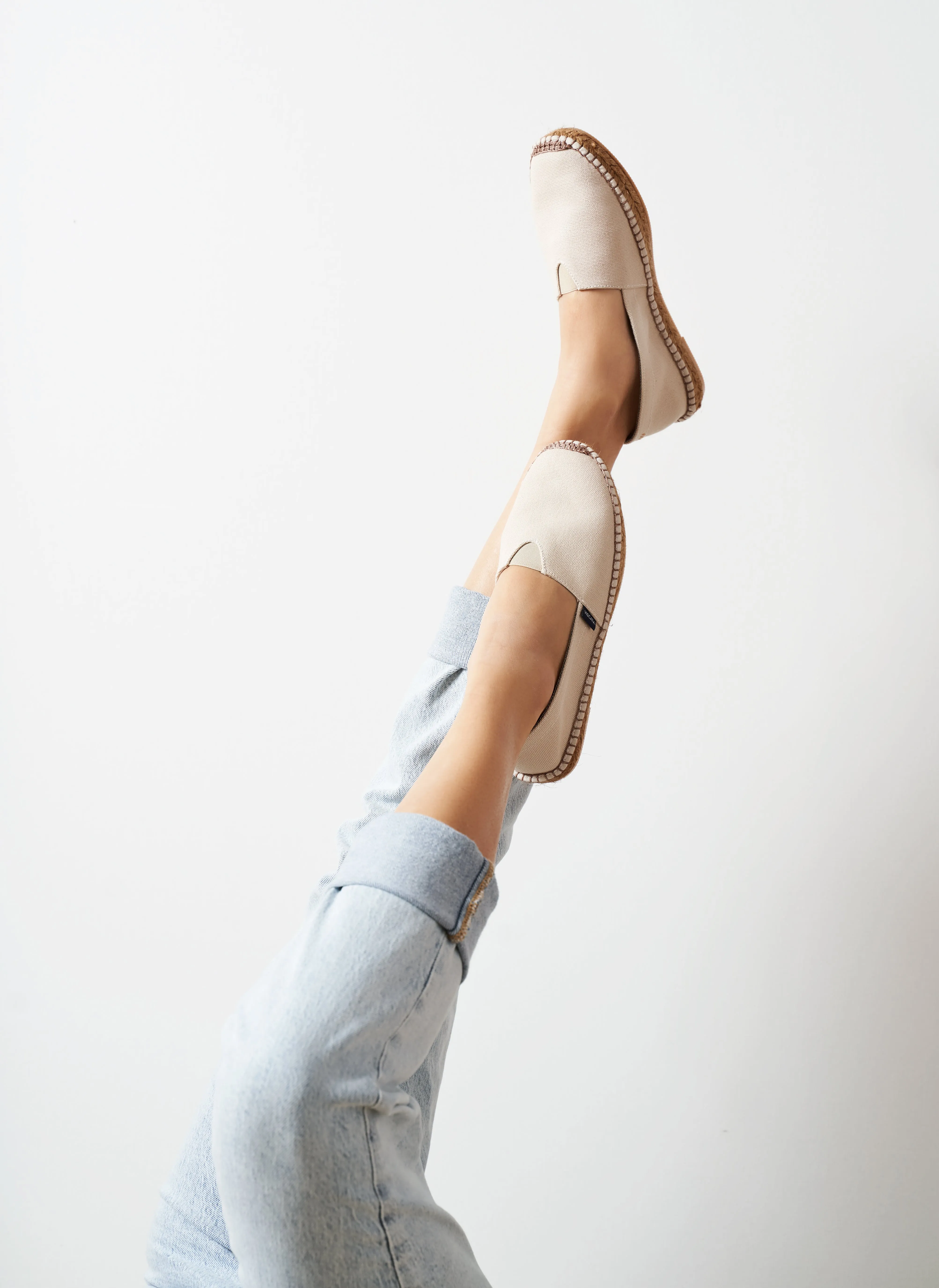 Barceloneta Canvas Espadrille Flats by Viscata