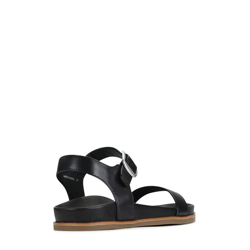 CAROUSEL LEATHER SANDAL