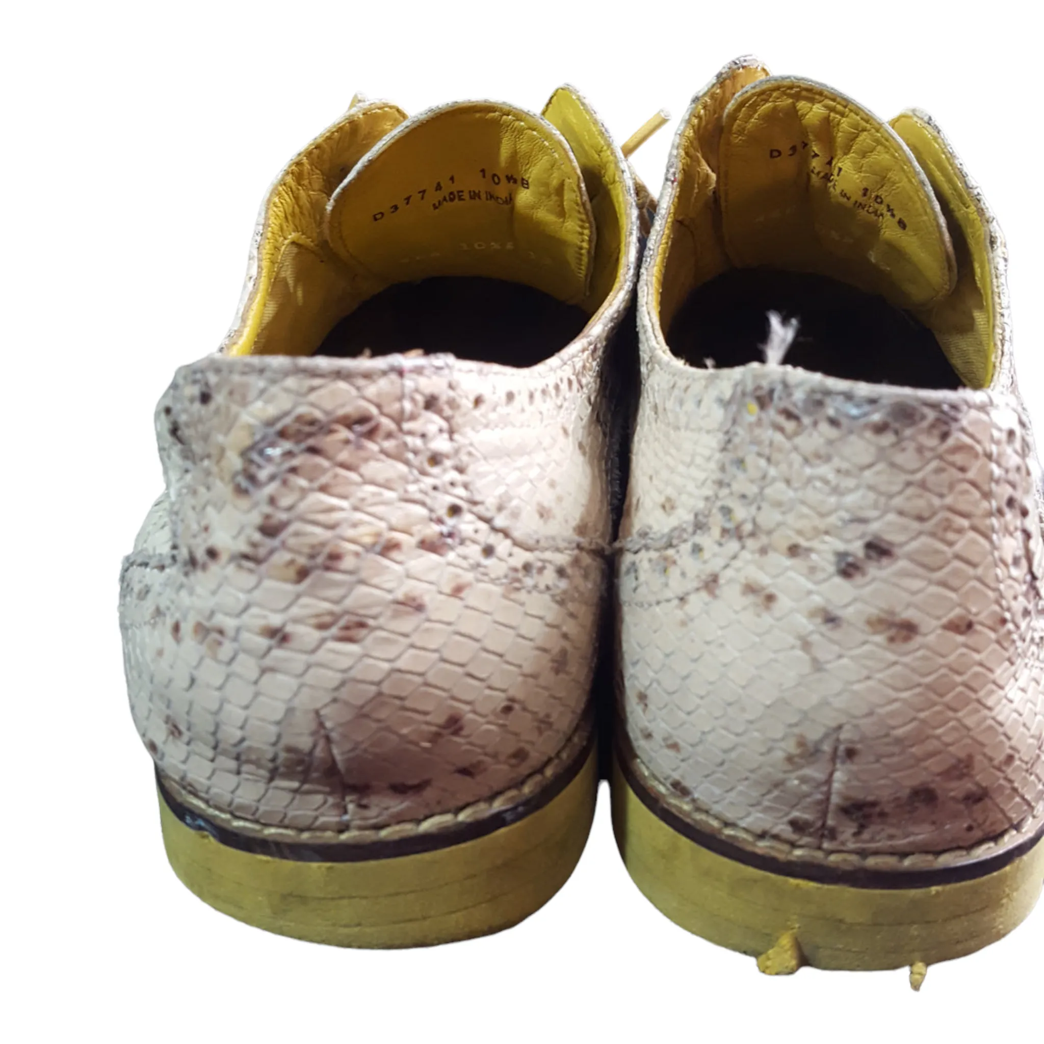 Cole Haan Snakeskin Oxfords Size 10.5