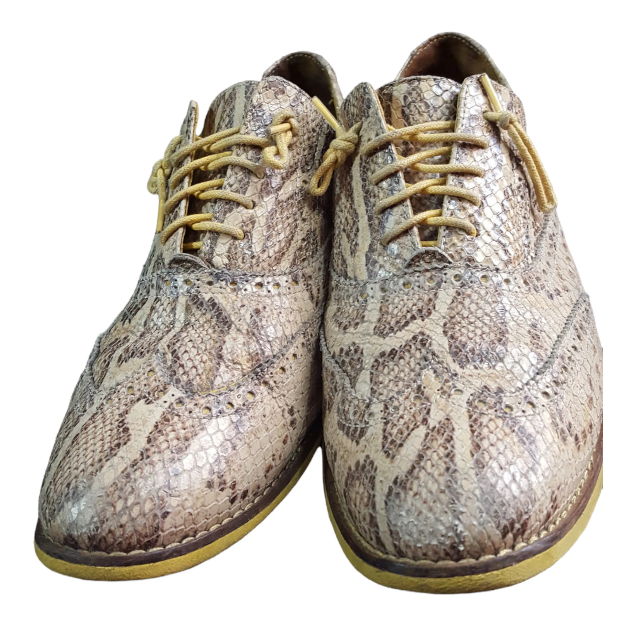 Cole Haan Snakeskin Oxfords Size 10.5