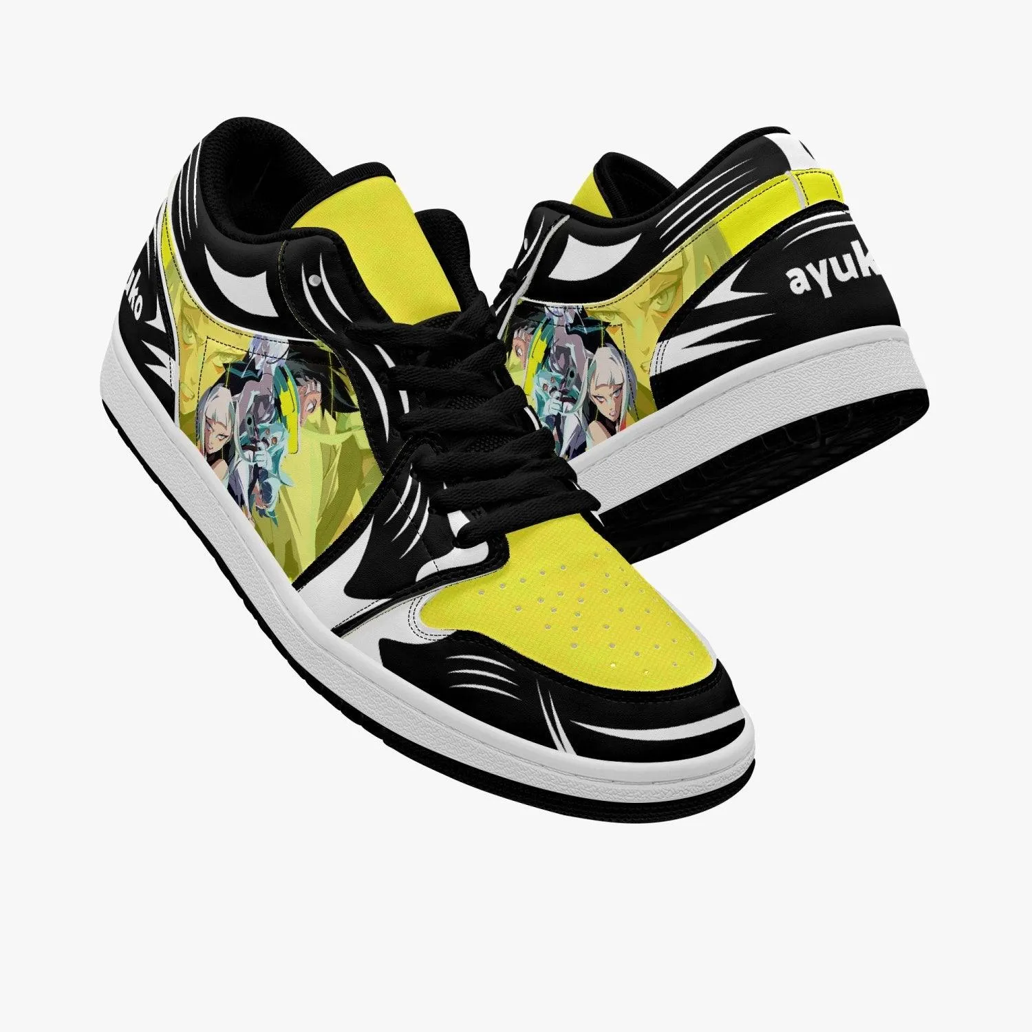 Cyberpunk Edgerunners Cyberpunk Edge Runners JD1 Low Anime Shoes