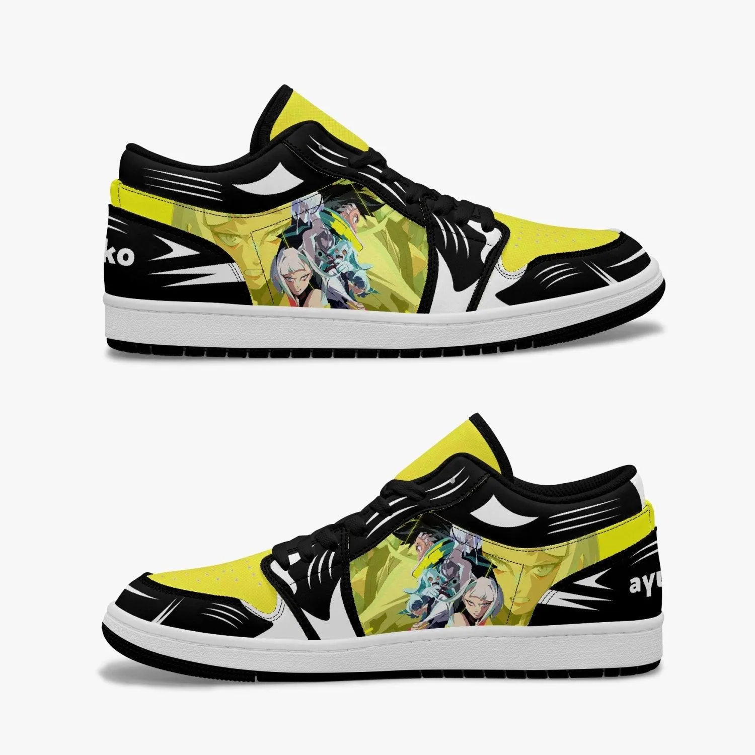 Cyberpunk Edgerunners Cyberpunk Edge Runners JD1 Low Anime Shoes