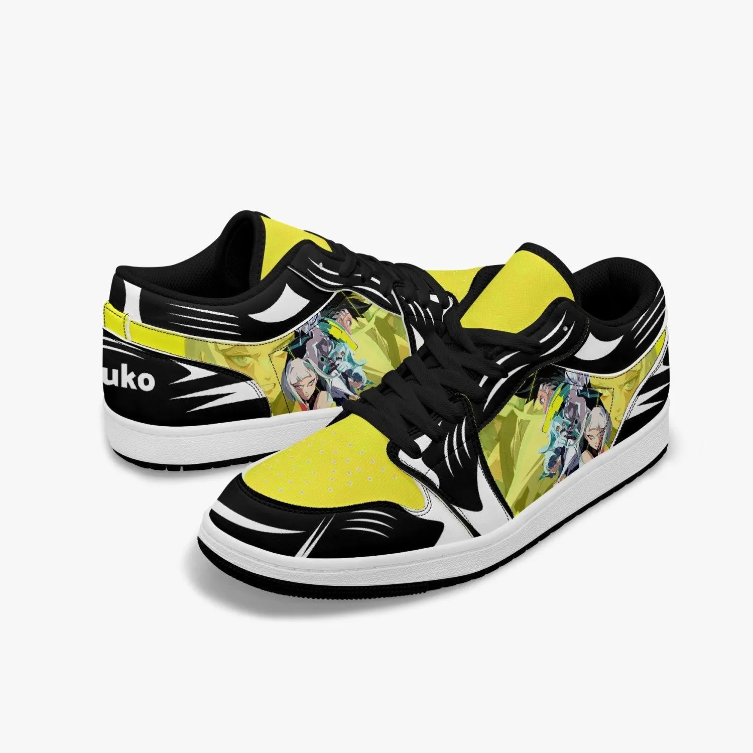 Cyberpunk Edgerunners Cyberpunk Edge Runners JD1 Low Anime Shoes