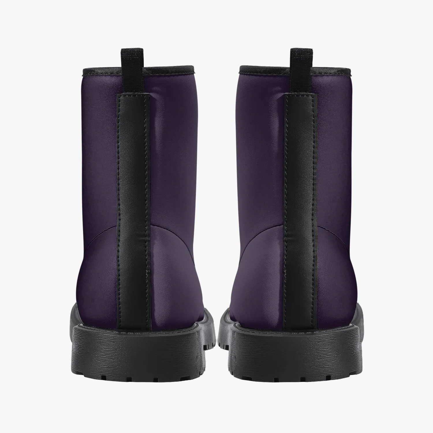 Dark Purple Combat Boots (JPPDKP)
