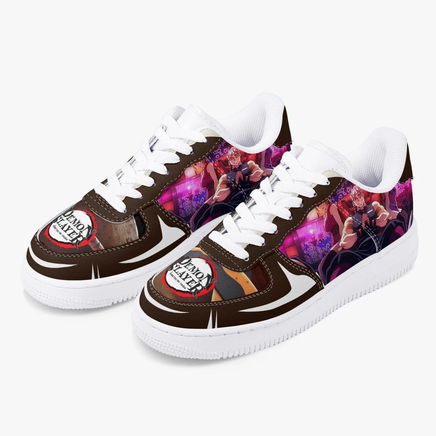 Demon Slayer Tengen Uzui AF1 Anime Shoes
