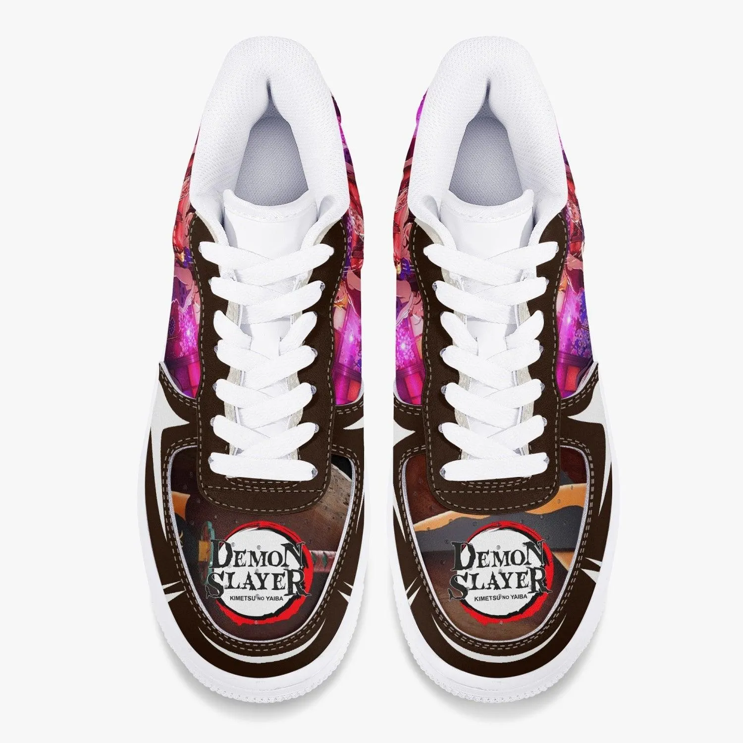 Demon Slayer Tengen Uzui AF1 Anime Shoes