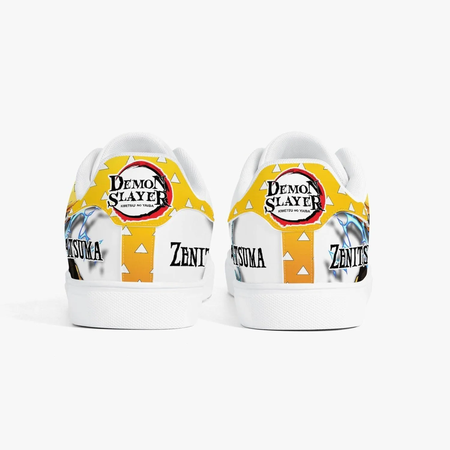 Demon Slayer Zenitsu Agatsuma Skate Anime Shoes