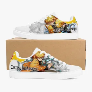 Demon Slayer Zenitsu Agatsuma Skate Anime Shoes
