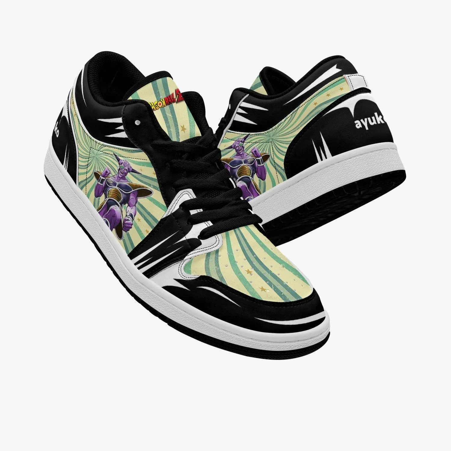 Dragon Ball Z Captain Ginyu JD1 Low Anime Shoes