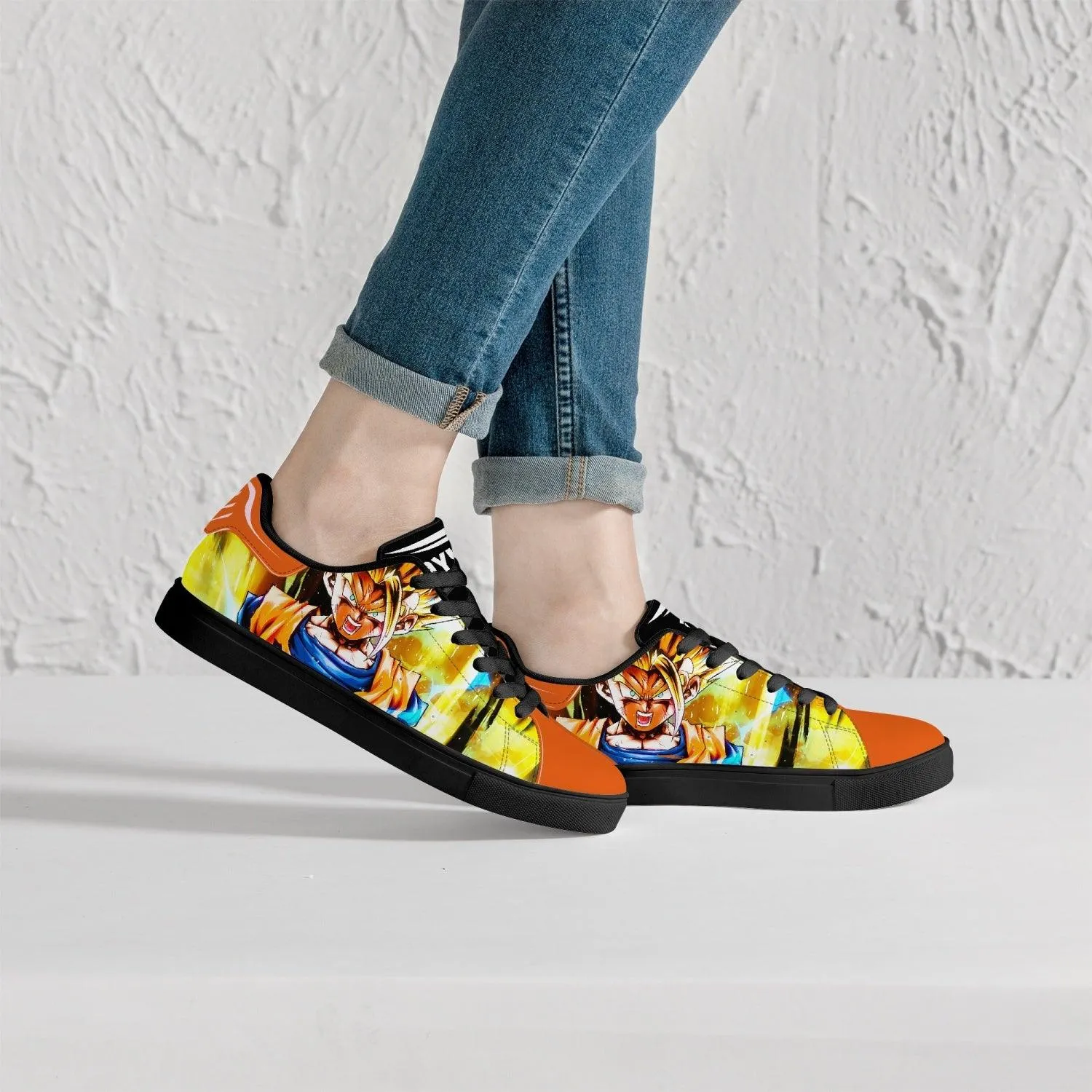 Dragonball Z Gohan Skate Anime Shoes