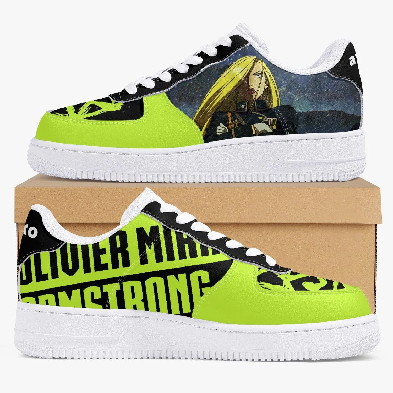 Fullmetal Alchemist Olivier AF1 Anime Shoes