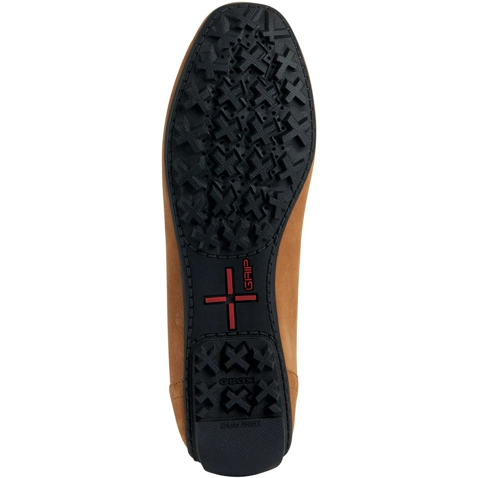 Geox D Kosmopolis Suede Women's Camel Moccasins Shoes