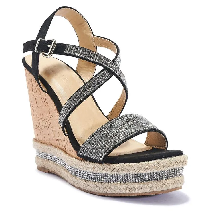 H1760-16 High Wedge Sandals