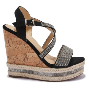 H1760-16 High Wedge Sandals