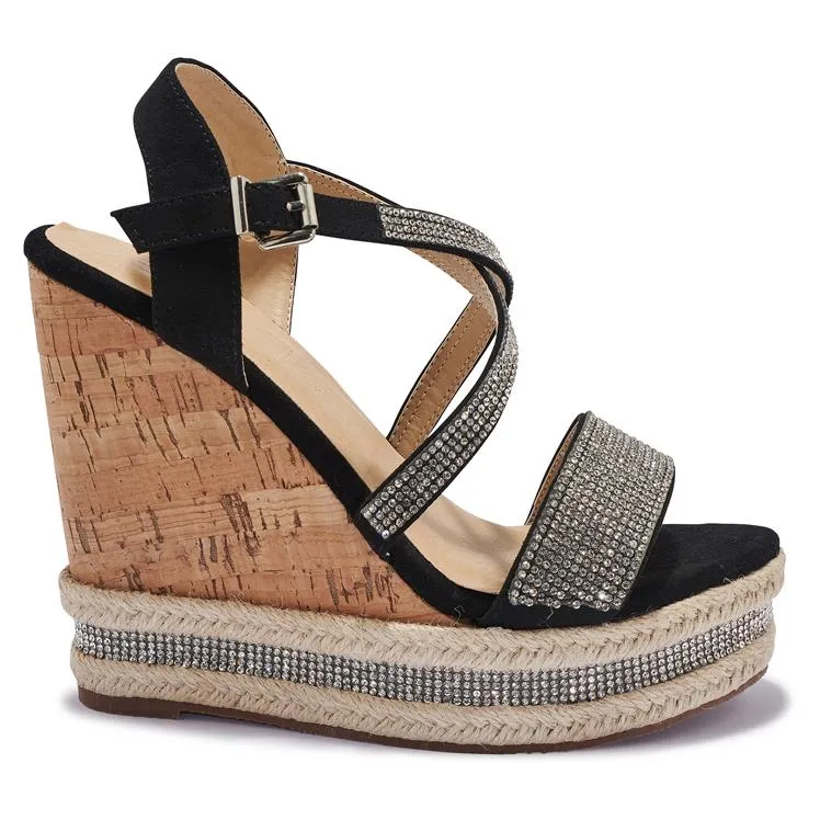 H1760-16 High Wedge Sandals