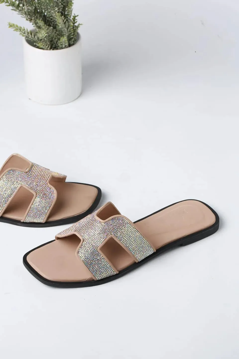 HERMES FANCY STYLISH SLIPPERS