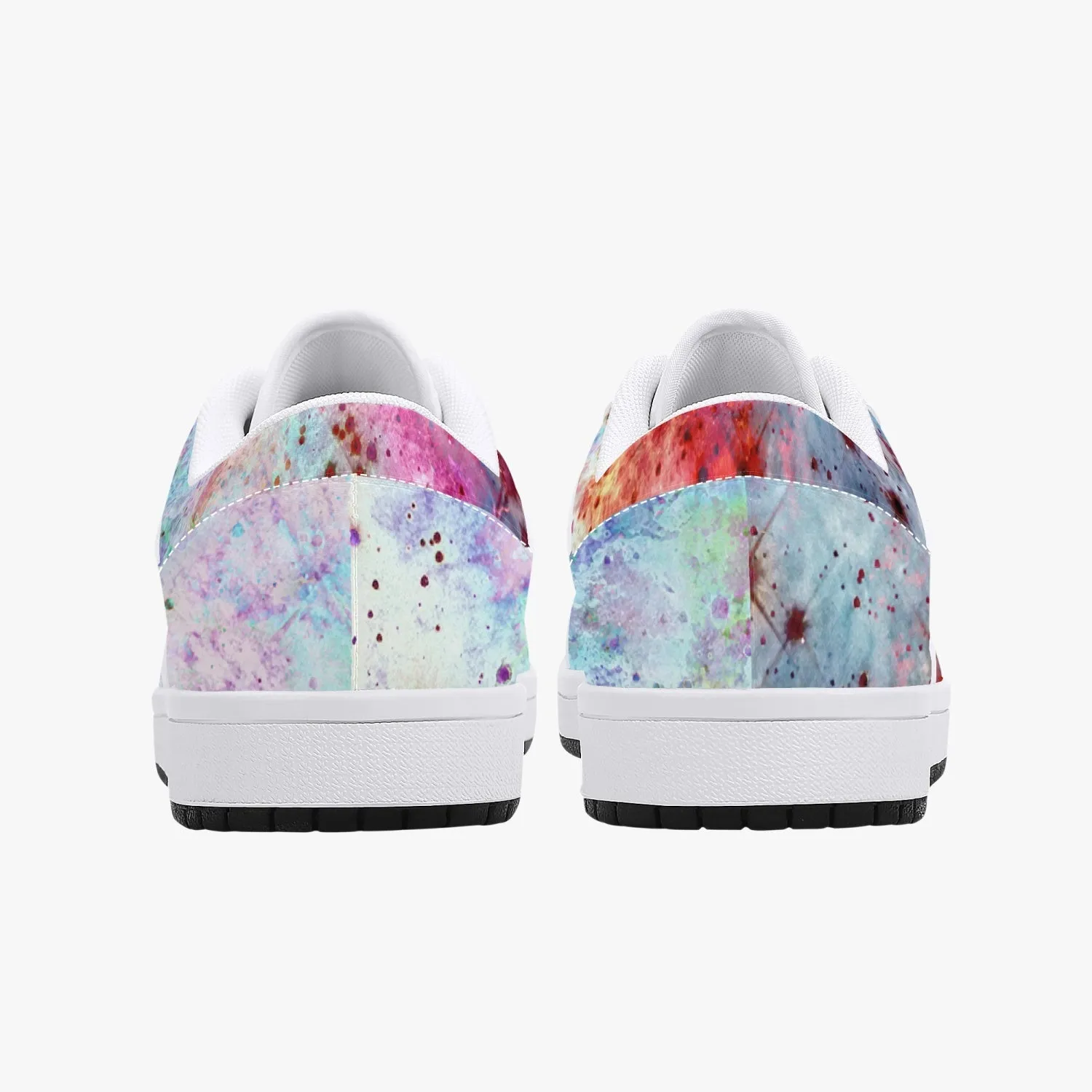 July Psychedelic Split-Style Low-Top Sneakers