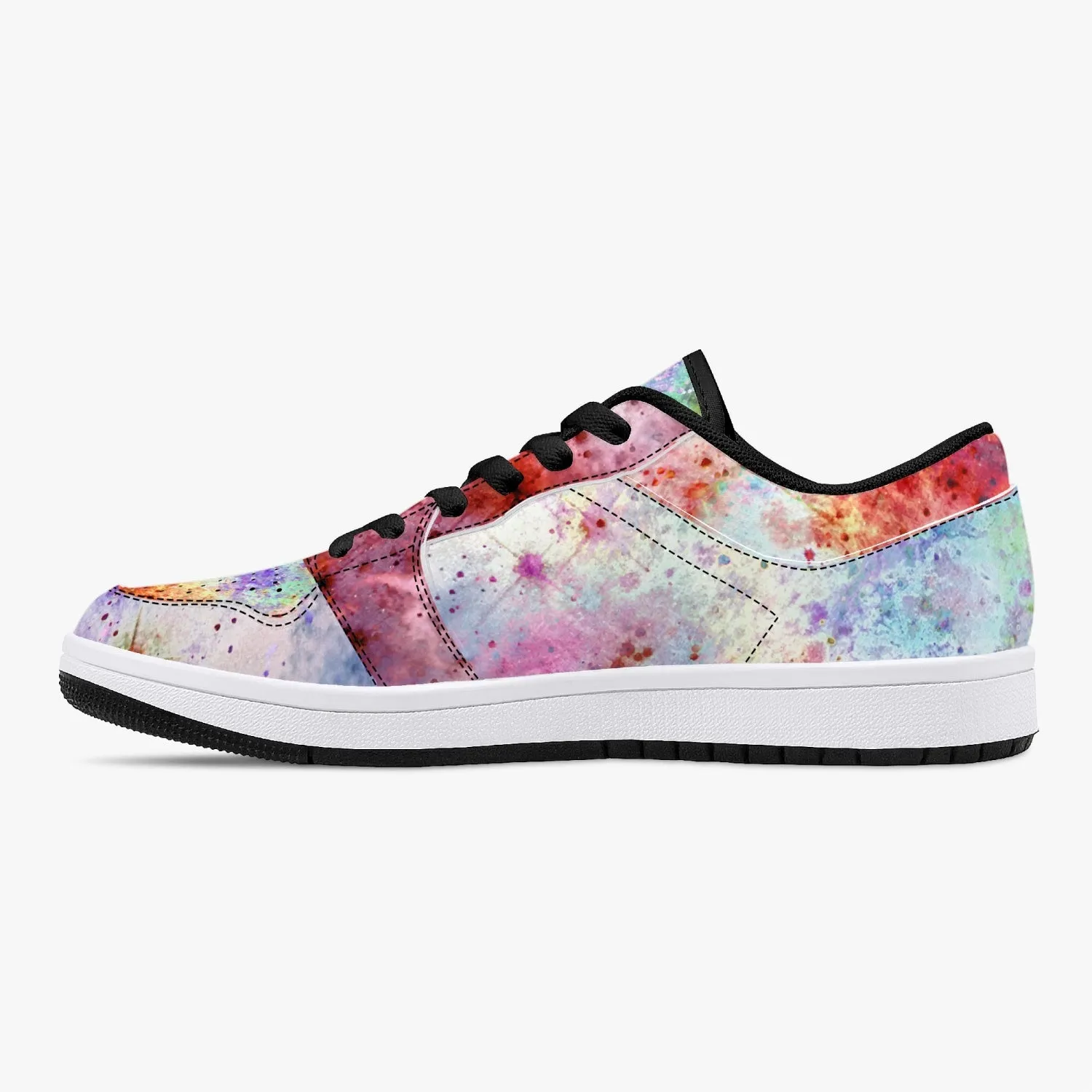 July Psychedelic Split-Style Low-Top Sneakers