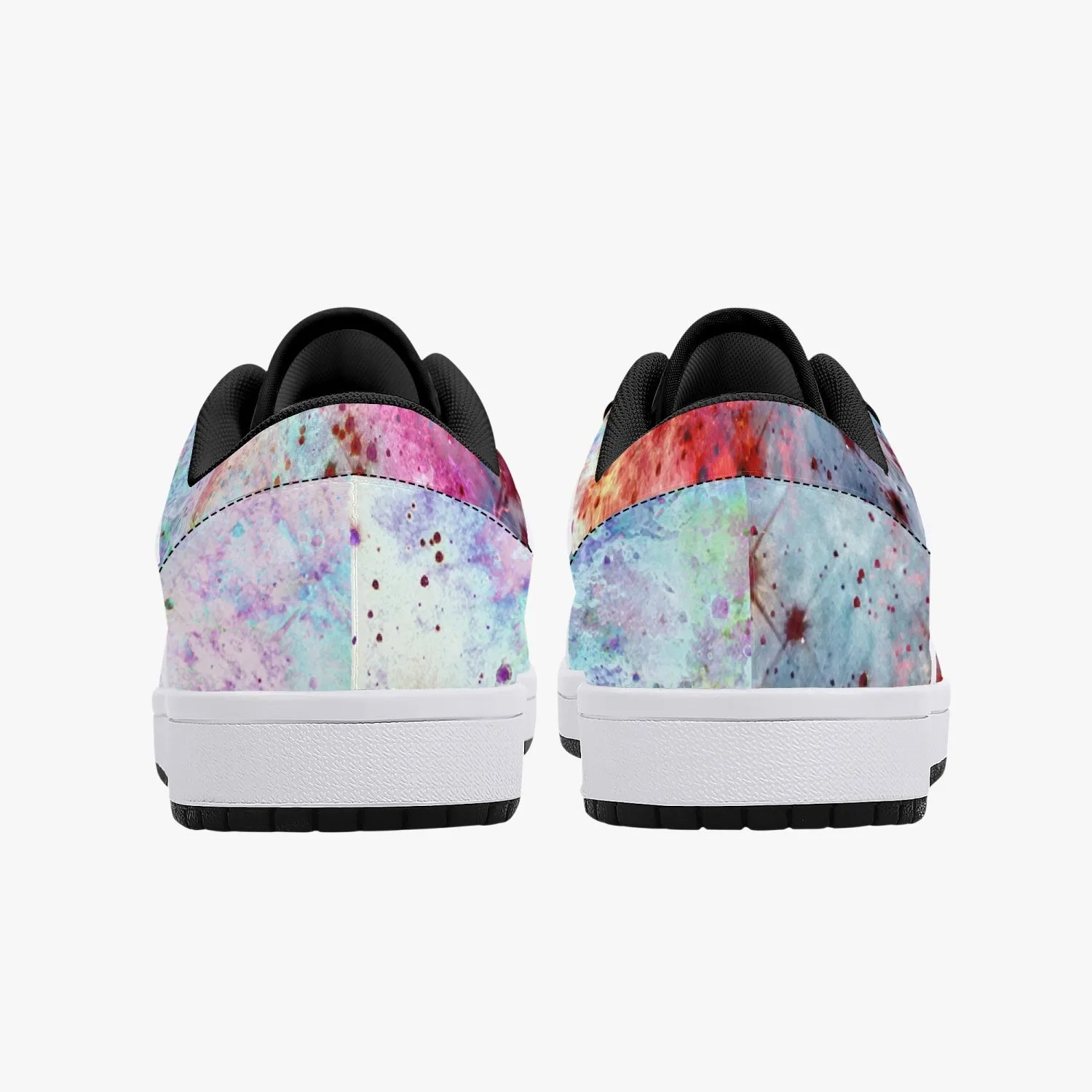 July Psychedelic Split-Style Low-Top Sneakers
