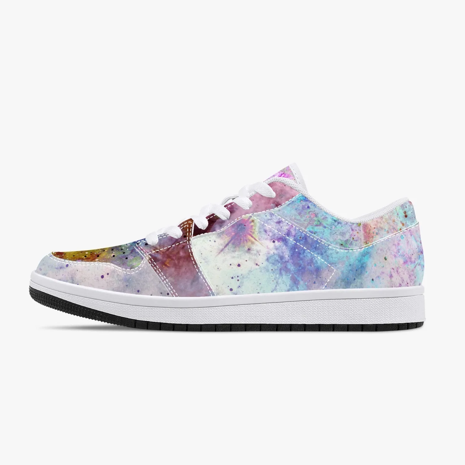 July Psychedelic Split-Style Low-Top Sneakers