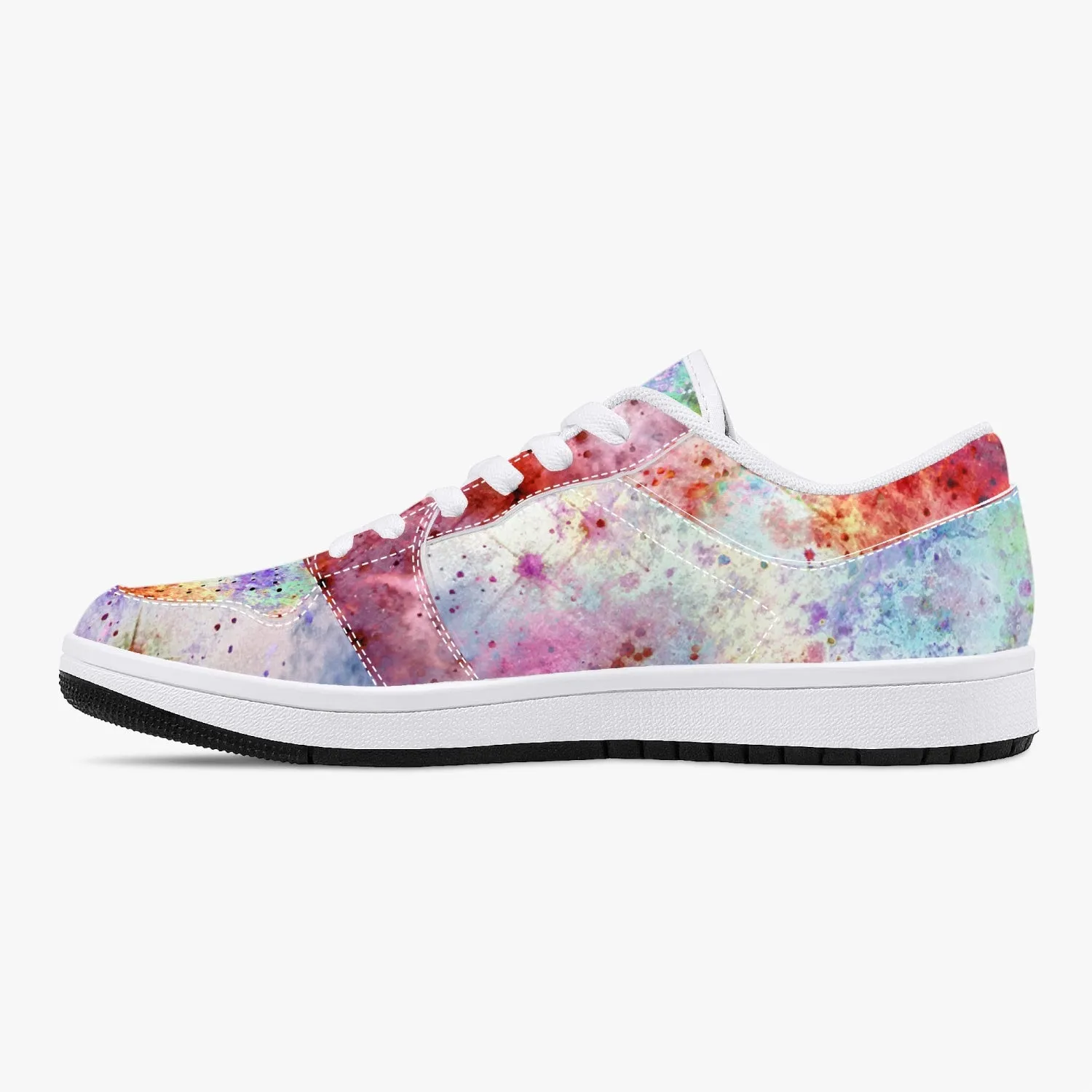 July Psychedelic Split-Style Low-Top Sneakers