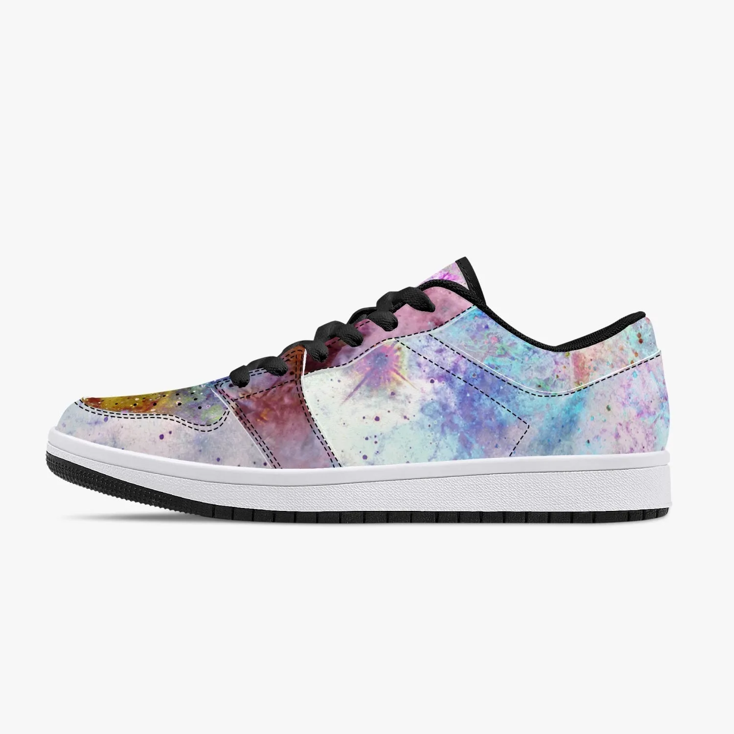 July Psychedelic Split-Style Low-Top Sneakers