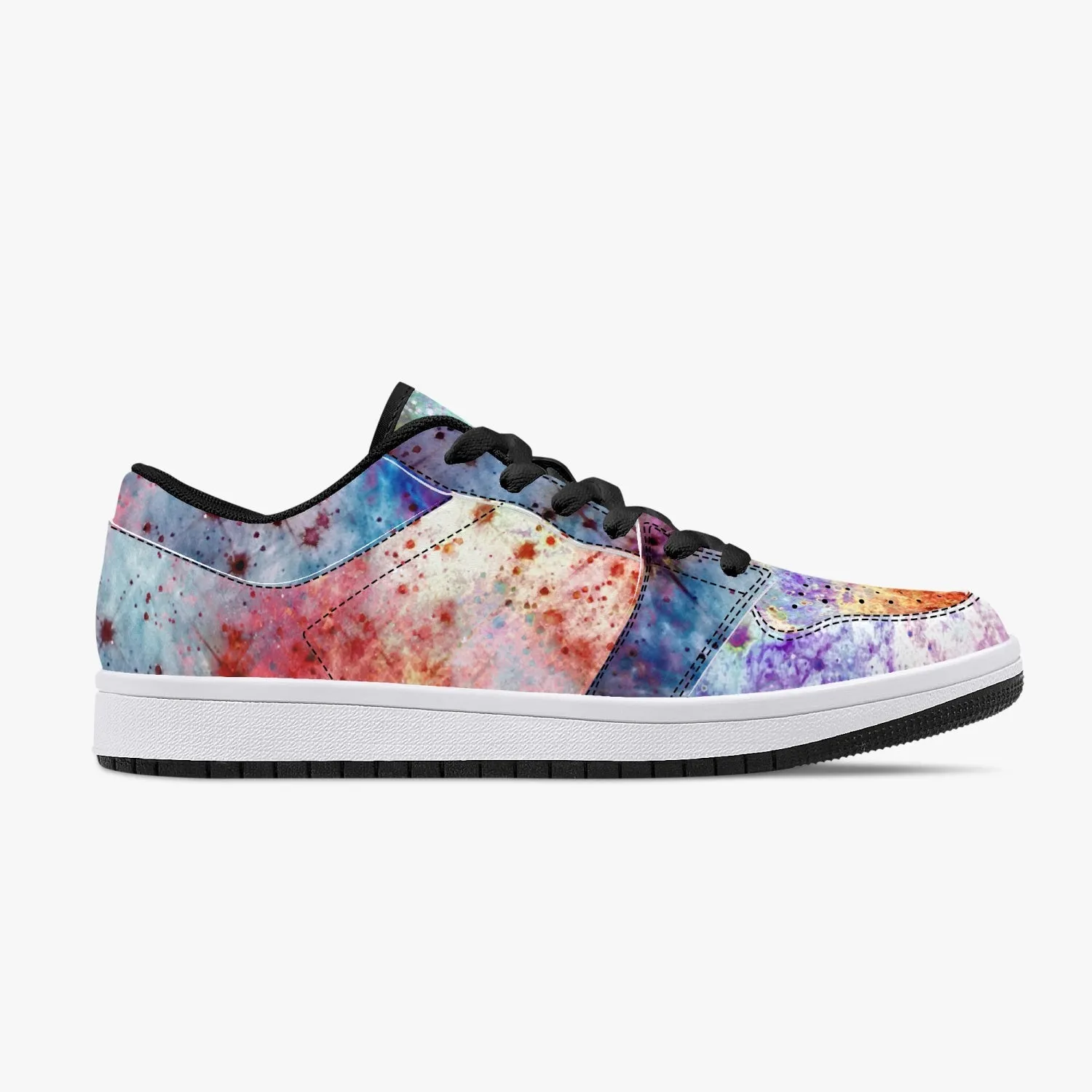 July Psychedelic Split-Style Low-Top Sneakers