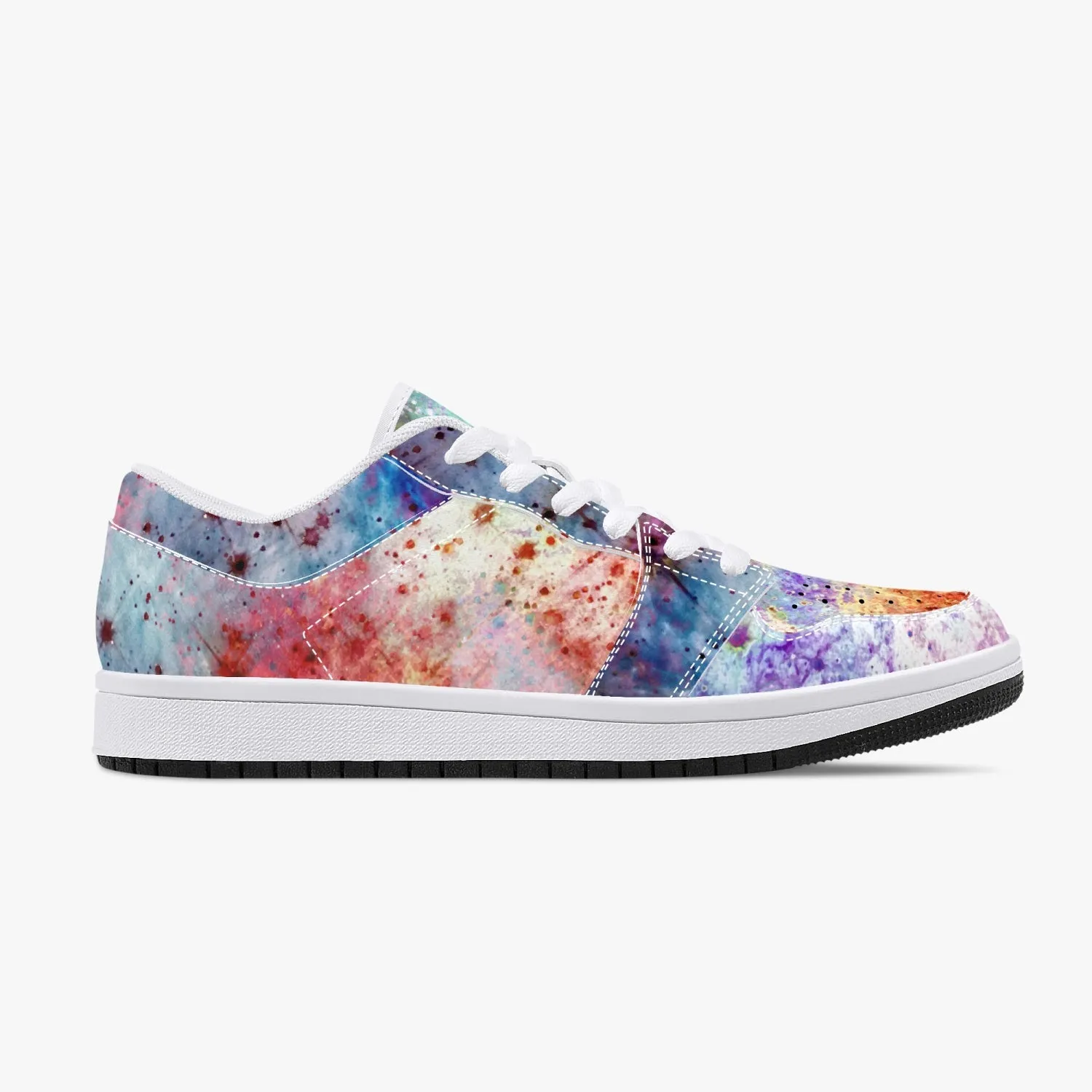 July Psychedelic Split-Style Low-Top Sneakers