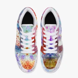 July Psychedelic Split-Style Low-Top Sneakers