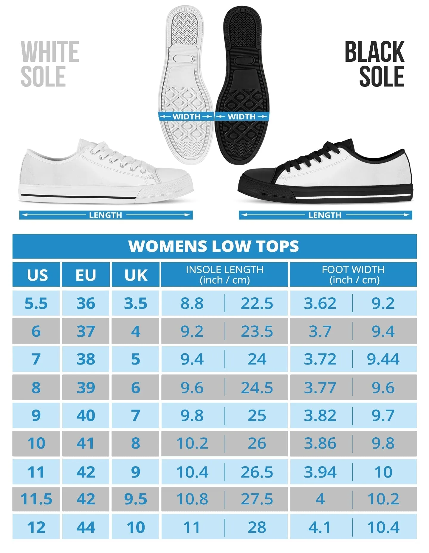Lined Up Women's Low Top Sneakers in Black