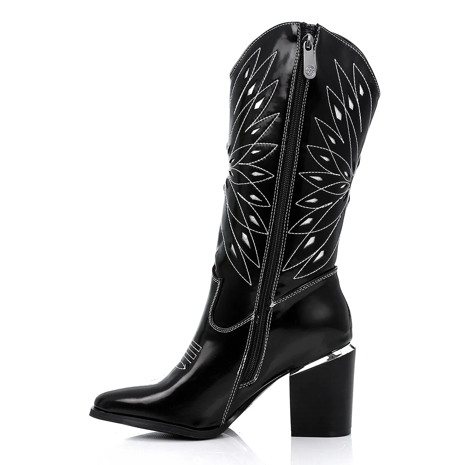 PRD-DVTF-006 Cowboy Mid Calf Boot
