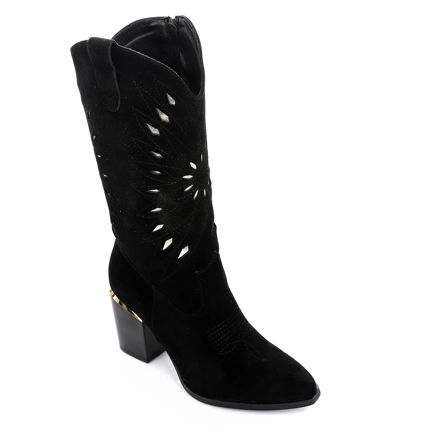 PRD-DVTF-006 Cowboy Mid Calf Boot
