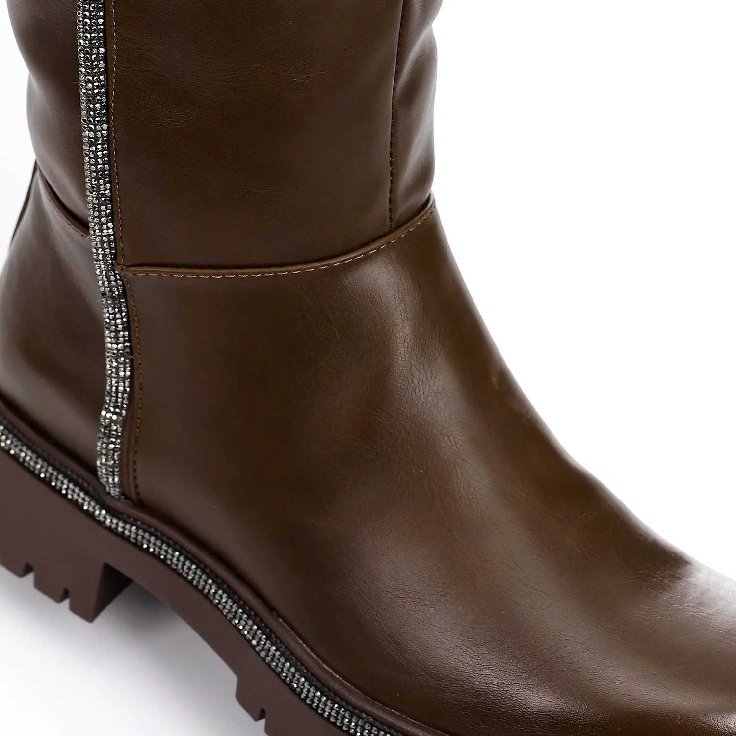 PRD-DVTF-008 Leather high Boot
