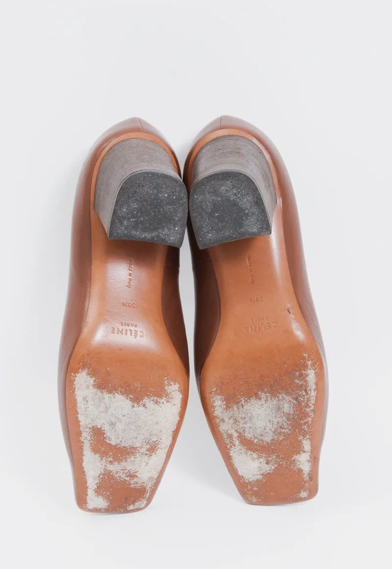 SQUARE TOE PUMPS
